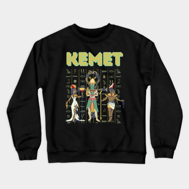 Kemet Crewneck Sweatshirt by Hypnotic Highs